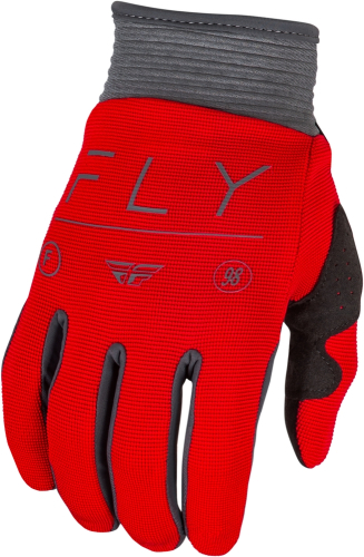 Fly Racing - Fly Racing F-16 Youth Gloves - 377-913Y3XS - Red/Charcoal/White - 3XS