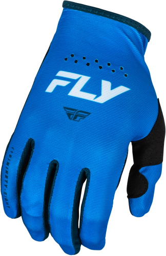Fly Racing - Fly Racing Lite Gloves - 377-713XS - Blue/White - X-Small