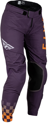 Fly Racing - Fly Racing Lite Womens Pants - 377-63111 - Deep Purple/White/Neon Coral - 11-12