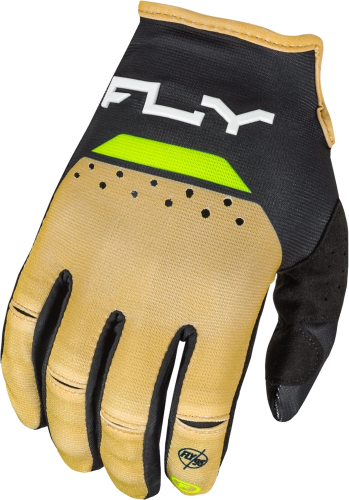 Fly Racing - Fly Racing Kinetic Reload Gloves - 377-512X - Khaki/Black/Hi-Vis - X-Large