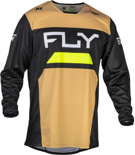 Fly Racing - Fly Racing Kinetic Reload Jersey - 377-522X - Khaki/Black/Hi-Vis - X-Large