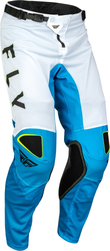 Fly Racing - Fly Racing Kinetic Mesh Kore Pants - 377-32434 - Blue/White/Hi-Vis - 34