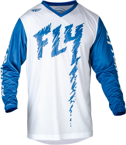 Fly Racing - Fly Racing F-16 Youth Jersey - 377-223YS - True Blue/White - Small