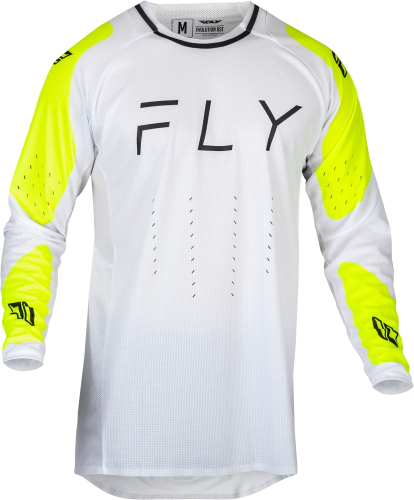 Fly Racing - Fly Racing Evolution DST Jersey - 377-123L - White/Hi-Vis - Large