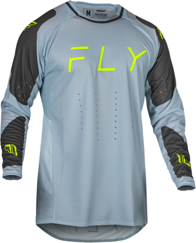 Fly Racing - Fly Racing Evolution DST Jersey - 377-1212X - Ice Gray/Charcoal/Neon Green - 2XL