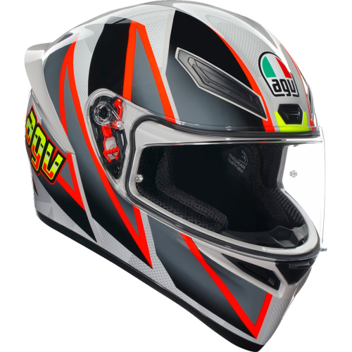 AGV - AGV K1 S Blipper Helmet - 2118394003030S - Blipper Gray/Red - Small