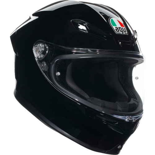 AGV - AGV K6 S Solid Helmet - 2118395002009XL - Gloss Black - X-Large