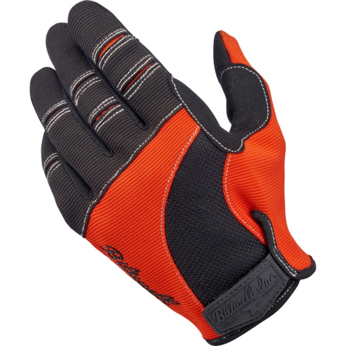 Biltwell Inc. - Biltwell Inc. Moto Gloves - 1501-0106-003 - Black/Orange - Medium