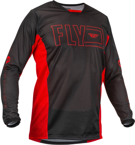 Fly Racing - Fly Racing Kinetic Mesh Jersey - 376-3142X - Red/Black - 2XL