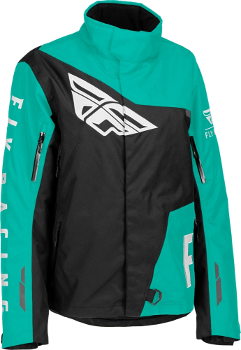 Fly Racing - Fly Racing SNX Pro Womens Jacket - 470-4510L - Black/Mint - Large