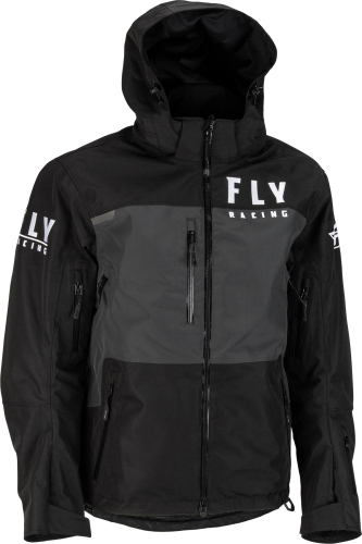 Fly Racing - Fly Racing Carbon Jacket - 470-41333X - Black/Gray - 3XL