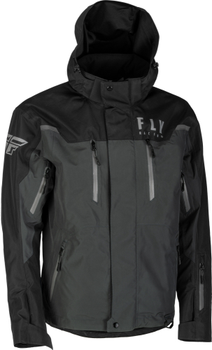 Fly Racing - Fly Racing Incline Jacket - 470-4103X - Black/Charcoal - X-Large