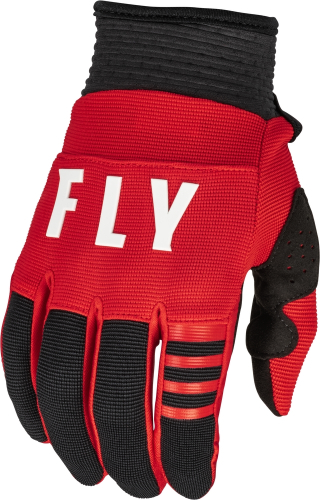 Fly Racing - Fly Racing F-16 Youth Gloves - 376-914YM - Red/Black - Medium