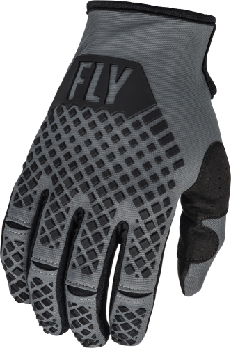 Fly Racing - Fly Racing Kinetic Gloves - 376-410L - Dark Gray/Black - Large