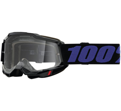 100% - 100% Accuri 2 Moore Goggles - 50013-00009 - Moore/Black/Purple / Clear Lens - OSFM