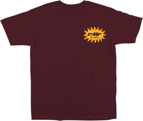 FMF Racing - FMF Racing Sunny T-Shirt - SP22118907MRNXL - Maroon - X-Large