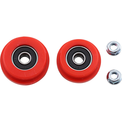 T.M. Designworks - T.M. Designworks PowerLip Chain Roller Kit - Red - ZDK-460-RD