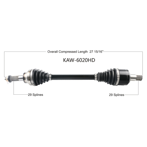 Open Trail - Open Trail HD 2.0 Rear Axle - KAW-6020HD