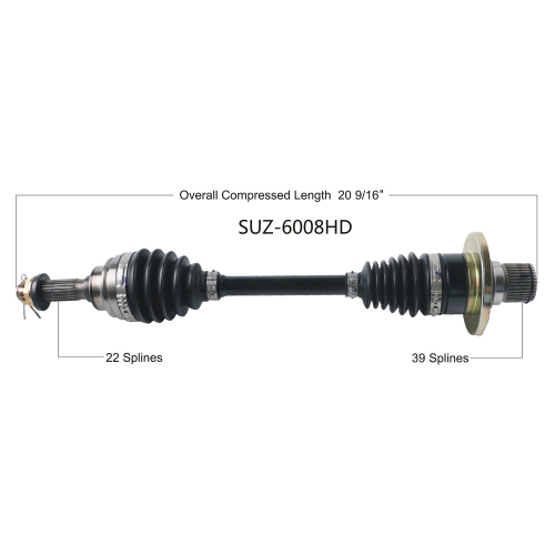 Open Trail - Open Trail HD 2.0 Rear Axle - SUZ-6008HD