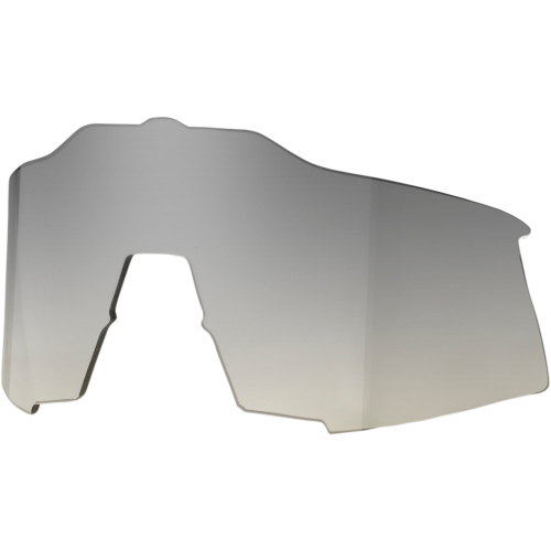 100% - 100% Replacement Lens for Speedcraft LL Sunglasses - 62001-266-01 - Light Yellow Silver Mirror