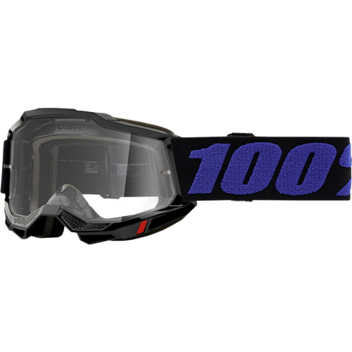 100% - 100% Accuri 2 Moore Youth Goggles - 50320-101-02 - Moore/Black/Purple / Clear Lens - OSFM