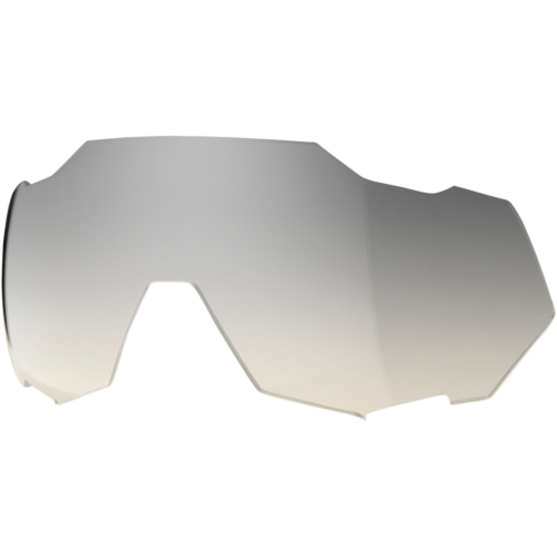 100% - 100% Replacement Lens for Speedtrap Sunglasses - 62023-266-01 - Yellow/Silver Mirror