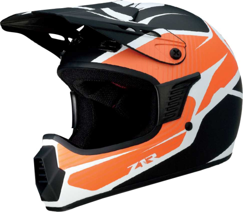 Z1R - Z1R Rise Flame Child Helmet - 0111-1431 - Orange - Sm-Md