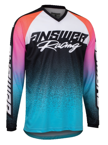 Answer - Answer A22 Syncron Prism Jersey - 446807 - Astana/Rhodamine Red/Hyper Orange - 2XL