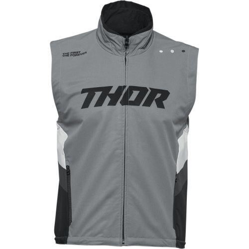 Thor - Thor Warm Up Vest - 2830-0597 - Gray/Black - Large