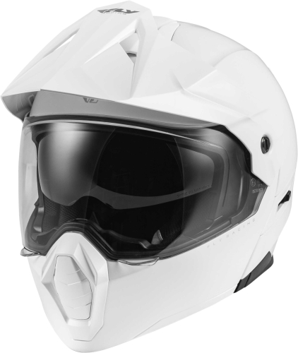 Fly Racing - Fly Racing Odyssey Solid Helmet - 73-83332X - White - 2XL
