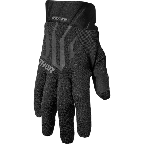 Thor - Thor Draft Gloves - 3330-6801 - Black/Charcoal - Small