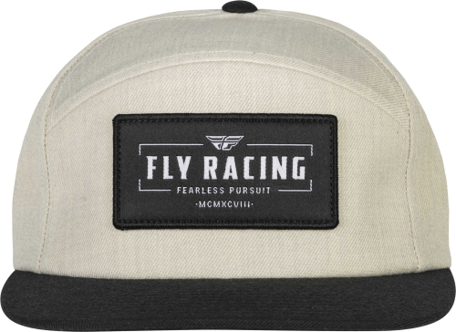 Fly Racing - Fly Racing Motto Hat - Cream - 351-0062 - Cream - OSFA