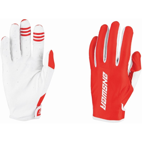 Answer - Answer A22 Ascent Youth Gloves - 446571 - Red/White - X-Small