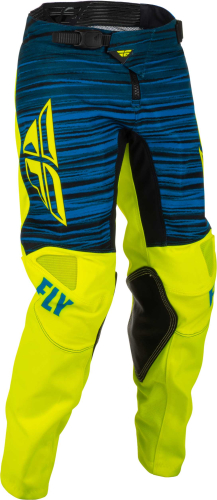 Fly Racing - Fly Racing Kinetic Wave Youth Pants - 375-53524 - Hi-Vis/Blue - 24