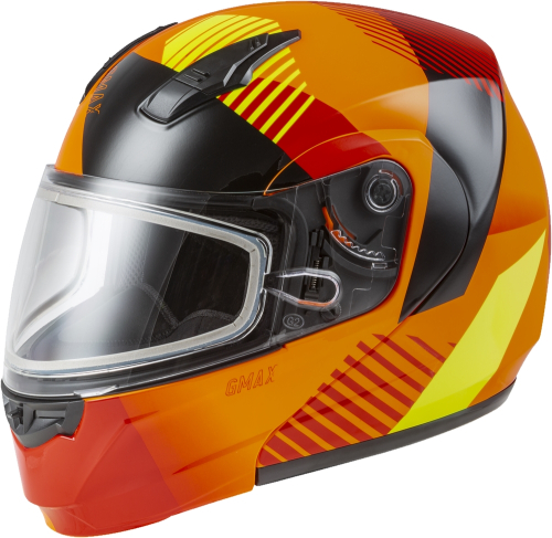 G-Max - G-Max MD-04S Reserve Helmet - M2043665 - Neon Orange/Hi-Vis - Medium