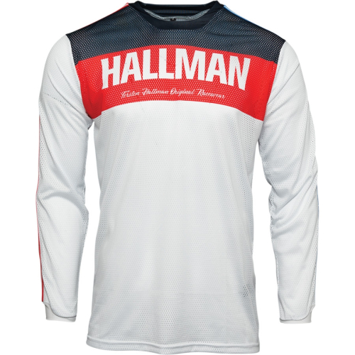Thor - Thor Hallman Tapd Air Jersey - 2910-6228 - Red/White/Blue - Small