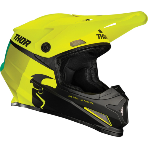 Thor - Thor Sector Racer Helmet - 0110-6729 - Acid/Lime - X-Large
