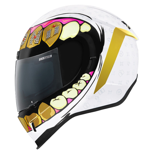 Icon - Icon Airform Grillz Helmet - 0101-13330 - White - X-Small