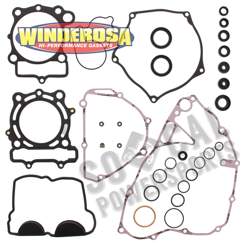 Winderosa - Winderosa Complete Gasket Set with Oil Seals - 811481