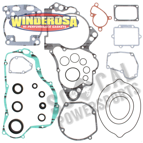 Winderosa - Winderosa Complete Gasket Set with Oil Seals - 811587