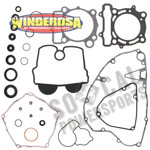 Winderosa - Winderosa Complete Gasket Set with Oil Seals - 811463