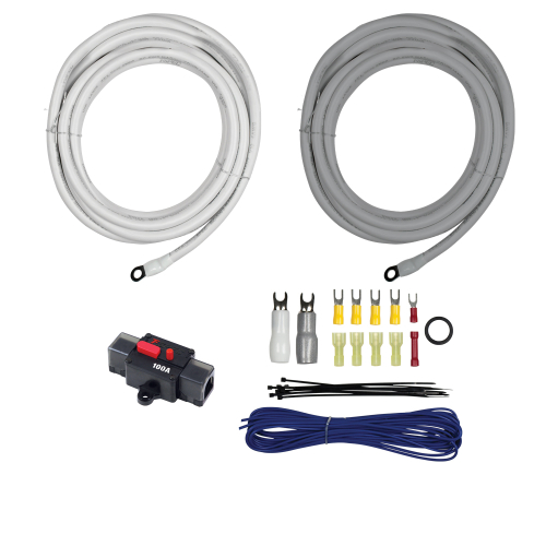 T-Spec - T-Spec V10-2041 4 Gauge Amp Wiring Kit - 20' (6.1 M)