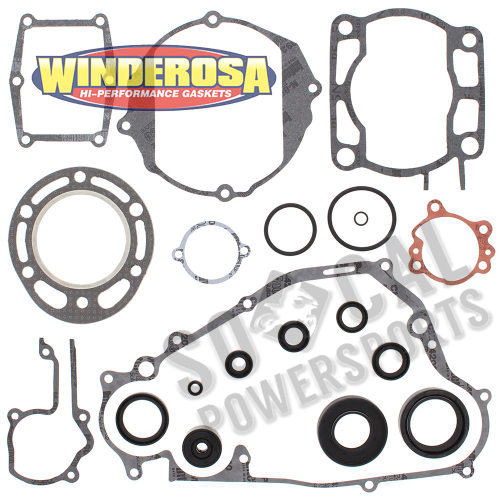 Winderosa - Winderosa Complete Gasket Set with Oil Seals - 811660