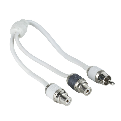 T-Spec - T-Spec V10 Series RCA Audio Y Cable - 2 Channel - 1 Male to 2 Females