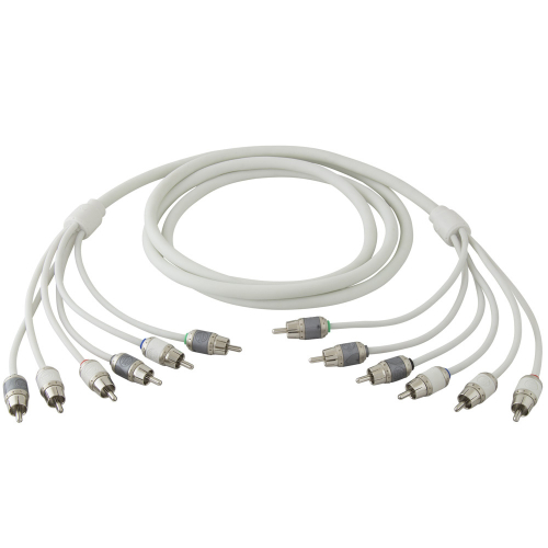 T-Spec - T-Spec V10 Series RCA Audio Cable - 6 Channel - 17' (5.18 M)