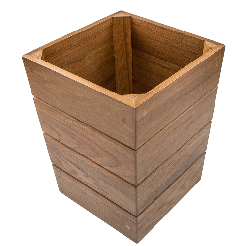 Whitecap - Whitecap Small Waste Basket - Teak