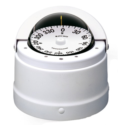 Ritchie - Ritchie DNW-200 Navigator Compass - Binnacle Mount - White