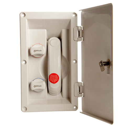 Whale Marine - Whale Swim 'N' Rinse Transom Shower Hot & Cold Mixer w/Cover