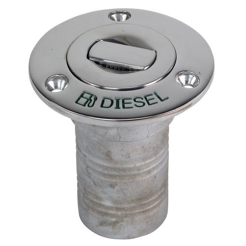 Whitecap - Whitecap Bluewater Push Up Deck Fill - 1-1/2" Hose - Diesel