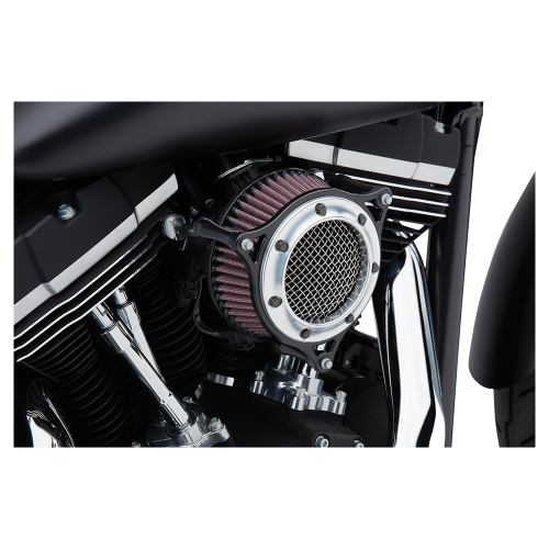 Cobra - Cobra RPT Air Intake - Black Ring with Chrome Frame - 606-101-05BC